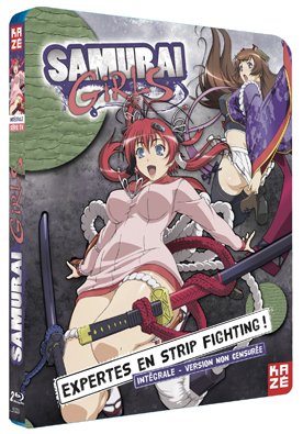 couverture, jaquette Samurai Girls  Intégrale Blu-ray (Kaze) Série TV animée