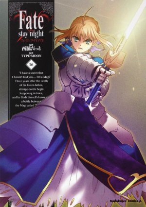 couverture, jaquette Fate Stay Night 16  (Kadokawa) Manga