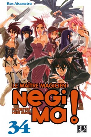 couverture, jaquette Negima ! 34  (Pika) Manga