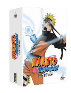 couverture, jaquette Naruto Shippuden - Les 4 premiers films Coffret DVD (Kana home video)