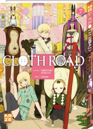 couverture, jaquette Cloth Road 7  (kazé manga) Manga