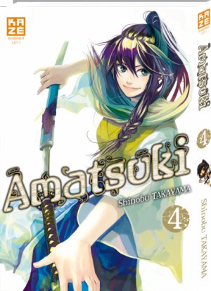 couverture, jaquette Amatsuki 4  (kazé manga) Manga