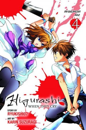 couverture, jaquette Higurashi no Naku Koro ni Kai Tsumihoroboshi-hen 4 US (Yen Press) Manga