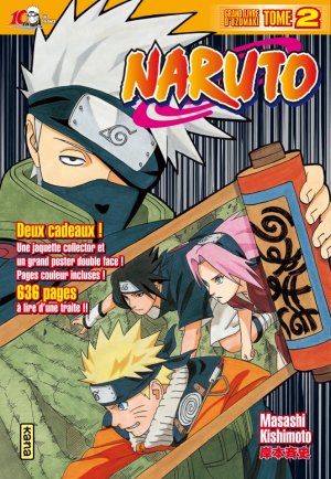 couverture, jaquette Naruto 2 Collector 10 ans (kana) Manga
