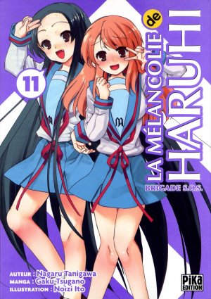 couverture, jaquette La Mélancolie de Haruhi Suzumiya 11  (pika) Manga