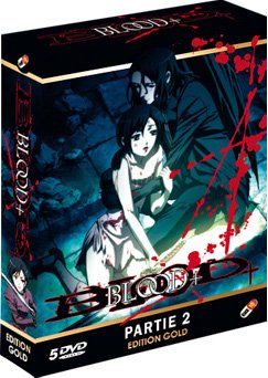 couverture, jaquette Blood + 2 Coffrets DVD Gold Partie 1 (Black box) Série TV animée