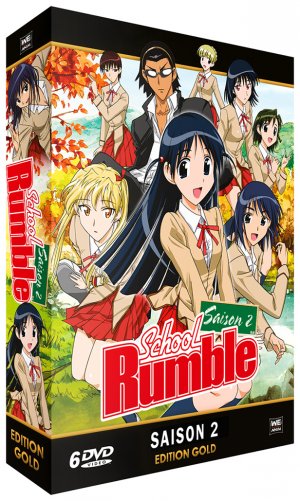 couverture, jaquette School Rumble - Saison 2  EDITION GOLD (WE Prod) Série TV animée