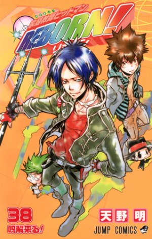 couverture, jaquette Reborn! 38  (Shueisha) Manga