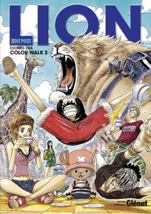 couverture, jaquette One Piece - Color Walk 3  (Glénat Manga) Artbook