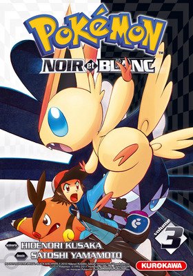 couverture, jaquette Pokémon Noir et Blanc 3  (Kurokawa) Manga