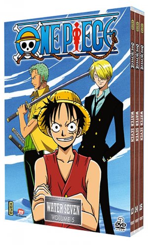 couverture, jaquette One Piece 5 DVD - Saison 5 - Water Seven (Kana home video) Série TV animée