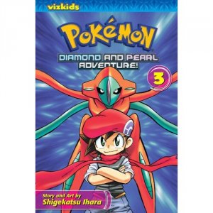 couverture, jaquette Pokémon Diamond and Pearl Adventure! 3 USA (Viz media) Manga