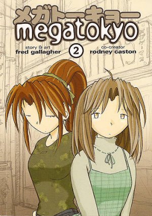 couverture, jaquette Megatokyo 2 Américaine (CMX) Manga