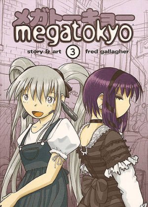 couverture, jaquette Megatokyo 3 Américaine (CMX) Manga