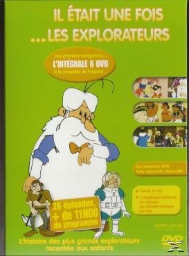 couverture, jaquette Il Etait une Fois... Les Explorateurs  Intégrale DVD (Procidis) Série TV animée