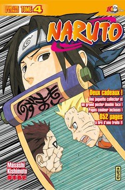 couverture, jaquette Naruto 4 Collector 10 ans (kana) Manga