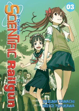 couverture, jaquette A Certain Scientific Railgun 3 Américaine (Seven Seas) Manga
