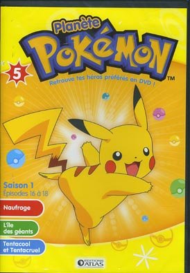 couverture, jaquette Pokemon - Saison 01 : Attrapez les Tous ! 5 Planète Pokémon (Editions Atlas) Série TV animée