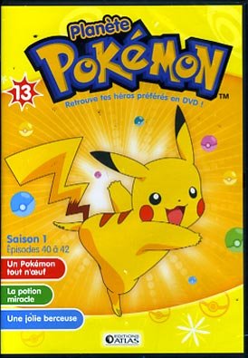 couverture, jaquette Pokemon - Saison 01 : Attrapez les Tous ! 13 Planète Pokémon (Editions Atlas) Série TV animée
