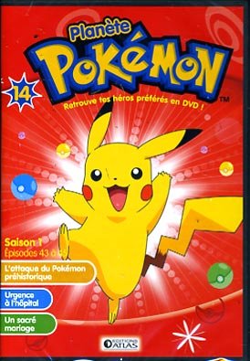 couverture, jaquette Pokemon - Saison 01 : Attrapez les Tous ! 14 Planète Pokémon (Editions Atlas) Série TV animée