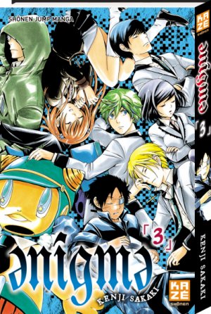 couverture, jaquette Enigma 3  (kazé manga) Manga