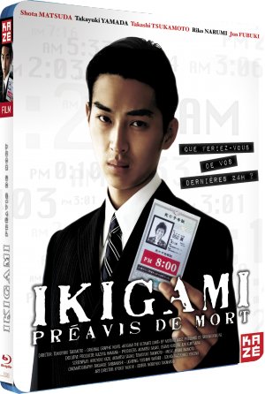 couverture, jaquette Ikigami - Préavis de mort  Blu-ray (Kaze) Film