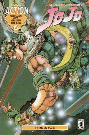 couverture, jaquette Jojo's Bizarre Adventure 6 Italienne (Star Comics) Manga