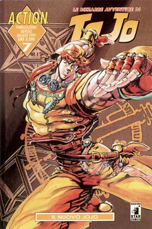 couverture, jaquette Jojo's Bizarre Adventure 7 Italienne (Star Comics) Manga