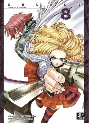 couverture, jaquette X Blade 8  (pika) Manga