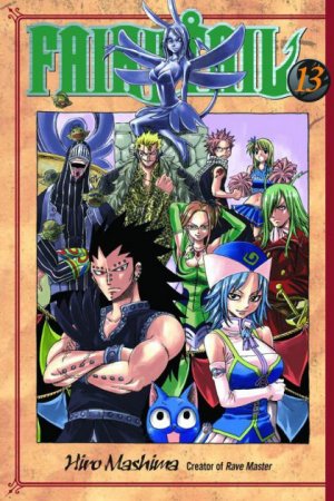 couverture, jaquette Fairy Tail 13 Américaine (Del rey) Manga