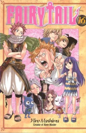 couverture, jaquette Fairy Tail 16 Américaine (Del rey) Manga