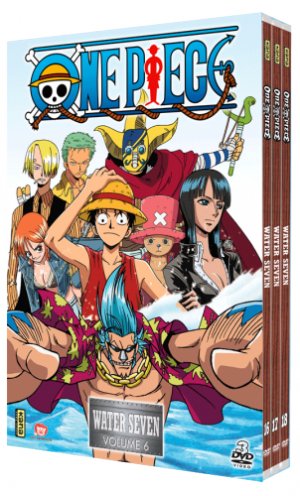 couverture, jaquette One Piece 6 DVD - Saison 5 - Water Seven (Kana home video) Série TV animée