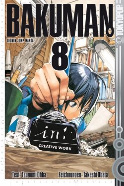 couverture, jaquette Bakuman 8 Allemande (Tokyopop allemagne) Manga