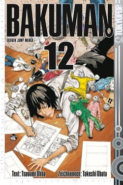 couverture, jaquette Bakuman 12 Allemande (Tokyopop allemagne) Manga