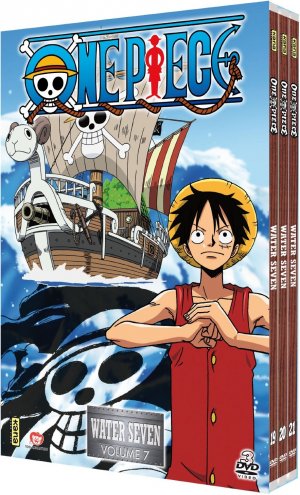 couverture, jaquette One Piece 7 DVD - Saison 5 - Water Seven (Kana home video) Série TV animée