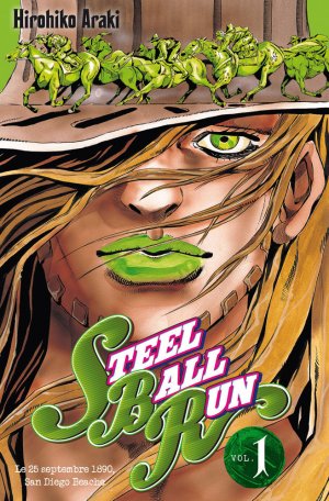 couverture, jaquette Jojo's Bizarre Adventure - Steel Ball Run 1  (tonkam) Manga