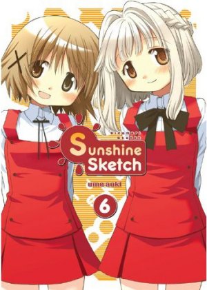 couverture, jaquette Hidamari Sketch 6 USA (Yen Press) Manga