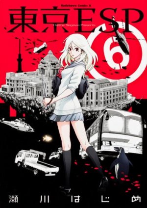 couverture, jaquette Tôkyô ESP 6  (Kadokawa) Manga