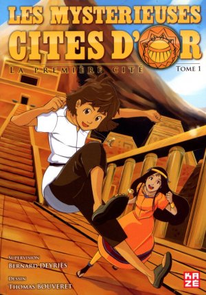 couverture, jaquette Les Mystérieuses Cités d'Or 1  (kazé manga) Global manga