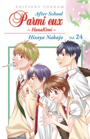 couverture, jaquette Parmi Eux  - Hanakimi 24  (tonkam) Manga