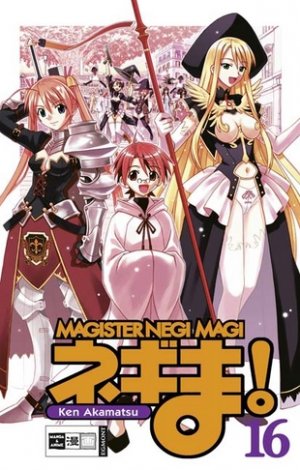 couverture, jaquette Negima ! 16 Allemande (Egmont manga) Manga