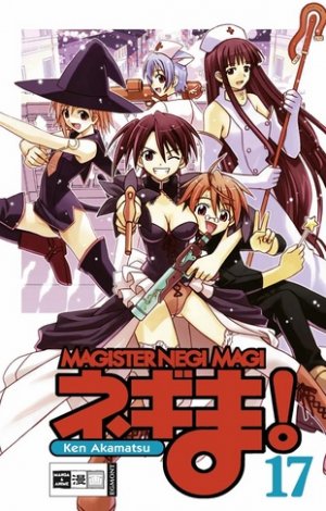 couverture, jaquette Negima ! 17 Allemande (Egmont manga) Manga