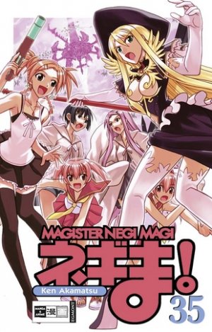 couverture, jaquette Negima ! 35 Allemande (Egmont manga) Manga