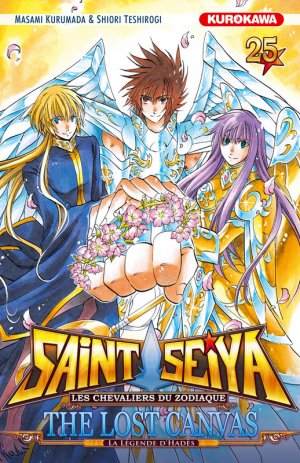 couverture, jaquette Saint Seiya - The Lost Canvas 25  (Kurokawa) Manga