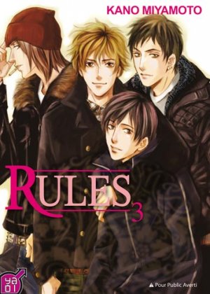 couverture, jaquette Rules 3  (taifu comics) Manga