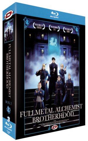 couverture, jaquette Fullmetal Alchemist Brotherhood 2 Blu-ray (Dybex) Série TV animée