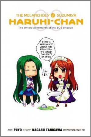 couverture, jaquette Suzumiya Haruhi-chan no Yuuutsu 3 Américaine (Yen Press) Manga