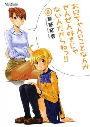 couverture, jaquette Oniichan no Koto Nanka Zenzen Suki Janain Dakara ne!! 6  (Futabasha) Manga