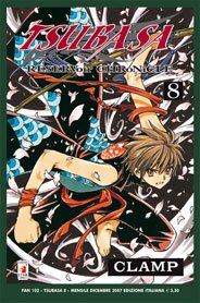 couverture, jaquette Tsubasa Reservoir Chronicle 8 Italienne (Star Comics) Manga