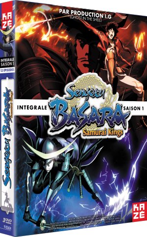 couverture, jaquette Sengoku Basara - Samurai Kings  Intégrale DVD Saison 1 (Kaze) Série TV animée
